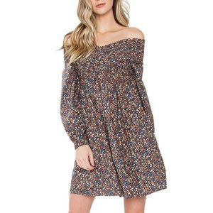 Fall Off Shoulder Dress